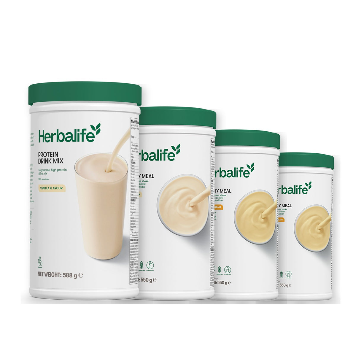 Protein Drink Mix with Formula 1 Vanilla plus 2 flavours of your choice - Banana Cream / Banana Cream