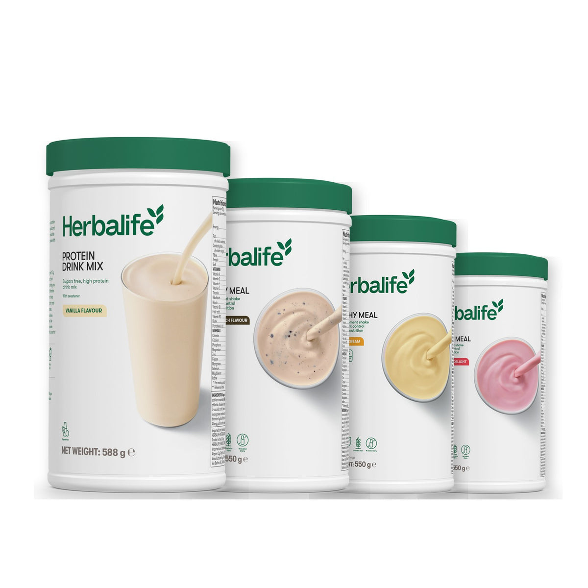 Protein Drink Mix with Formula 1 Cookie Crunch plus 2 flavours of your choice - Banana Cream / Strawberry