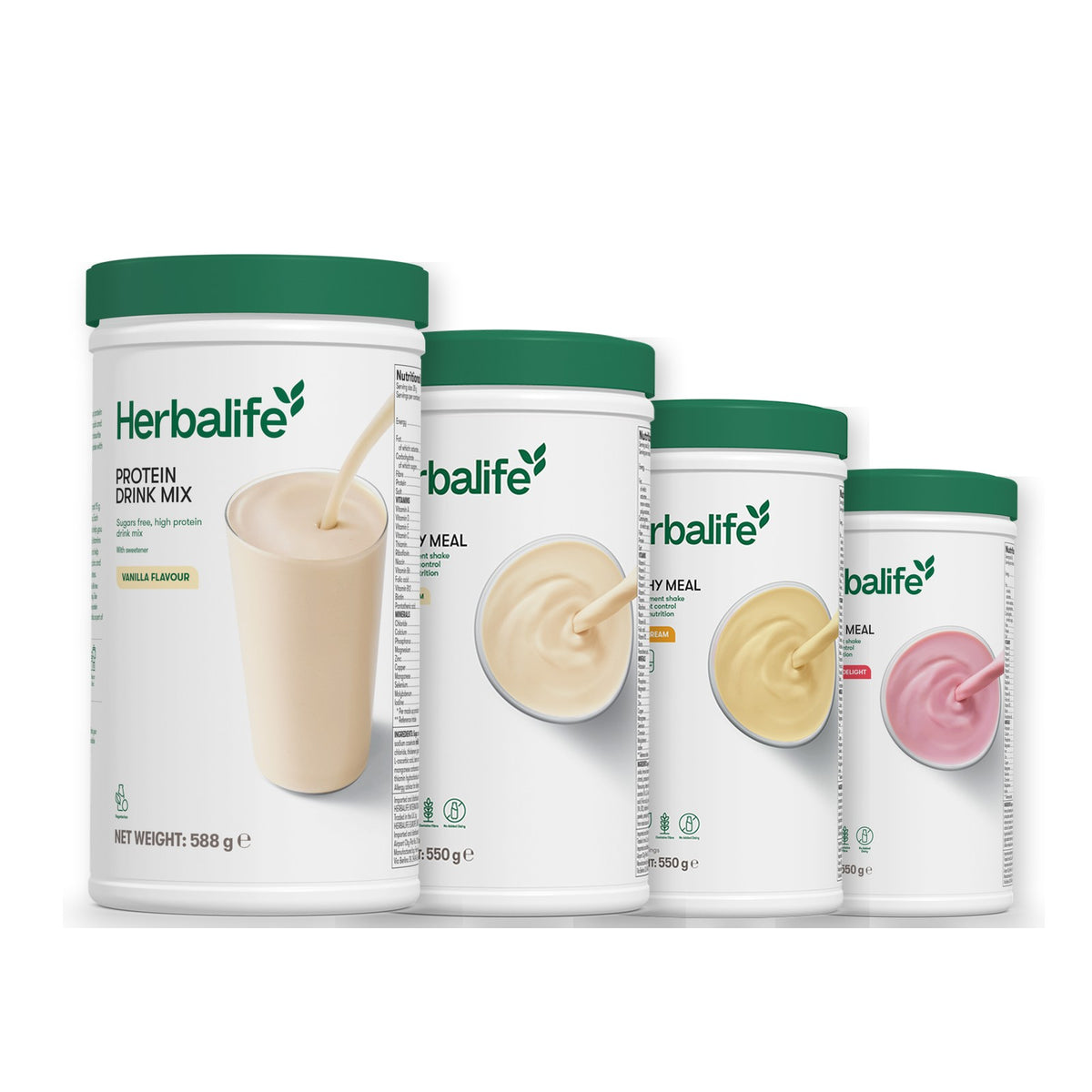 Protein Drink Mix with Formula 1 Vanilla plus 2 flavours of your choice - Banana Cream / Strawberry