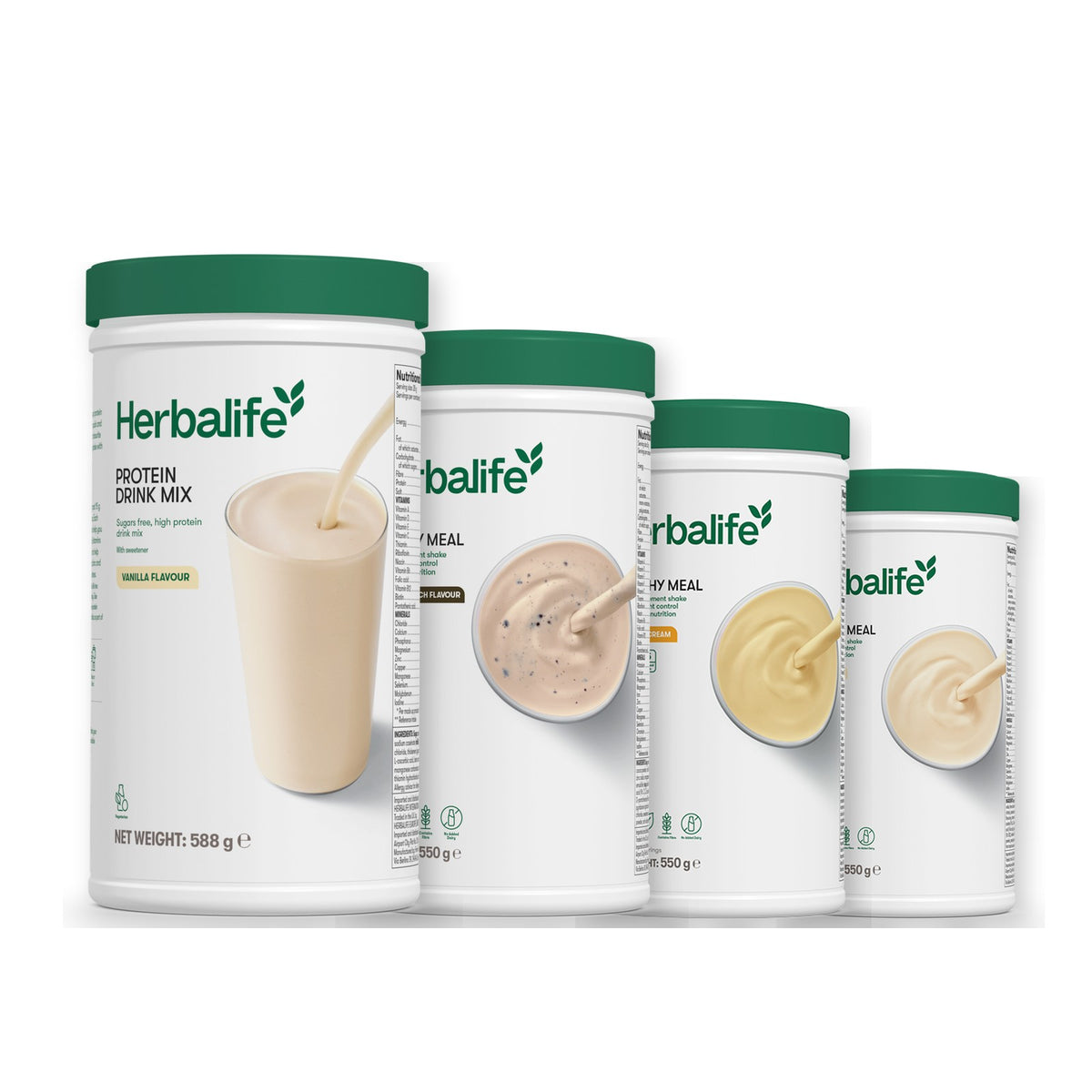 Protein Drink Mix with Formula 1 Cookie Crunch plus 2 flavours of your choice - Banana Cream / Vanilla