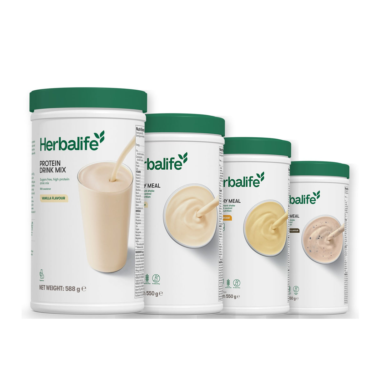 Protein Drink Mix with Formula 1 Vanilla plus 2 flavours of your choice - Banana Cream / Cookie Crunch