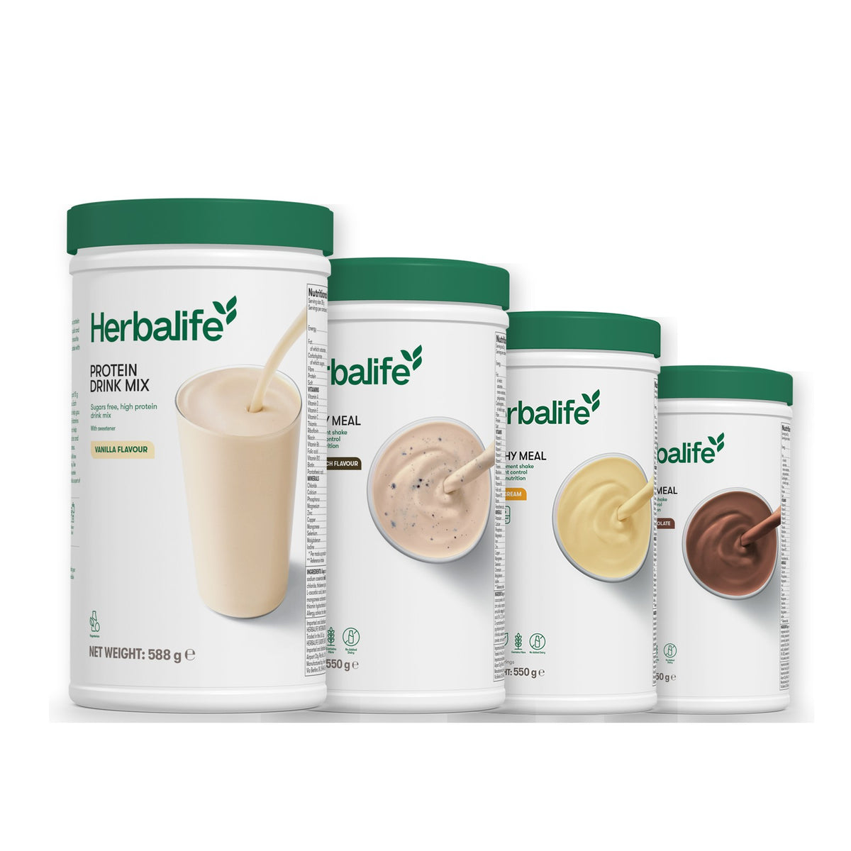 Protein Drink Mix with Formula 1 Cookie Crunch plus 2 flavours of your choice - Banana Cream / Chocolate
