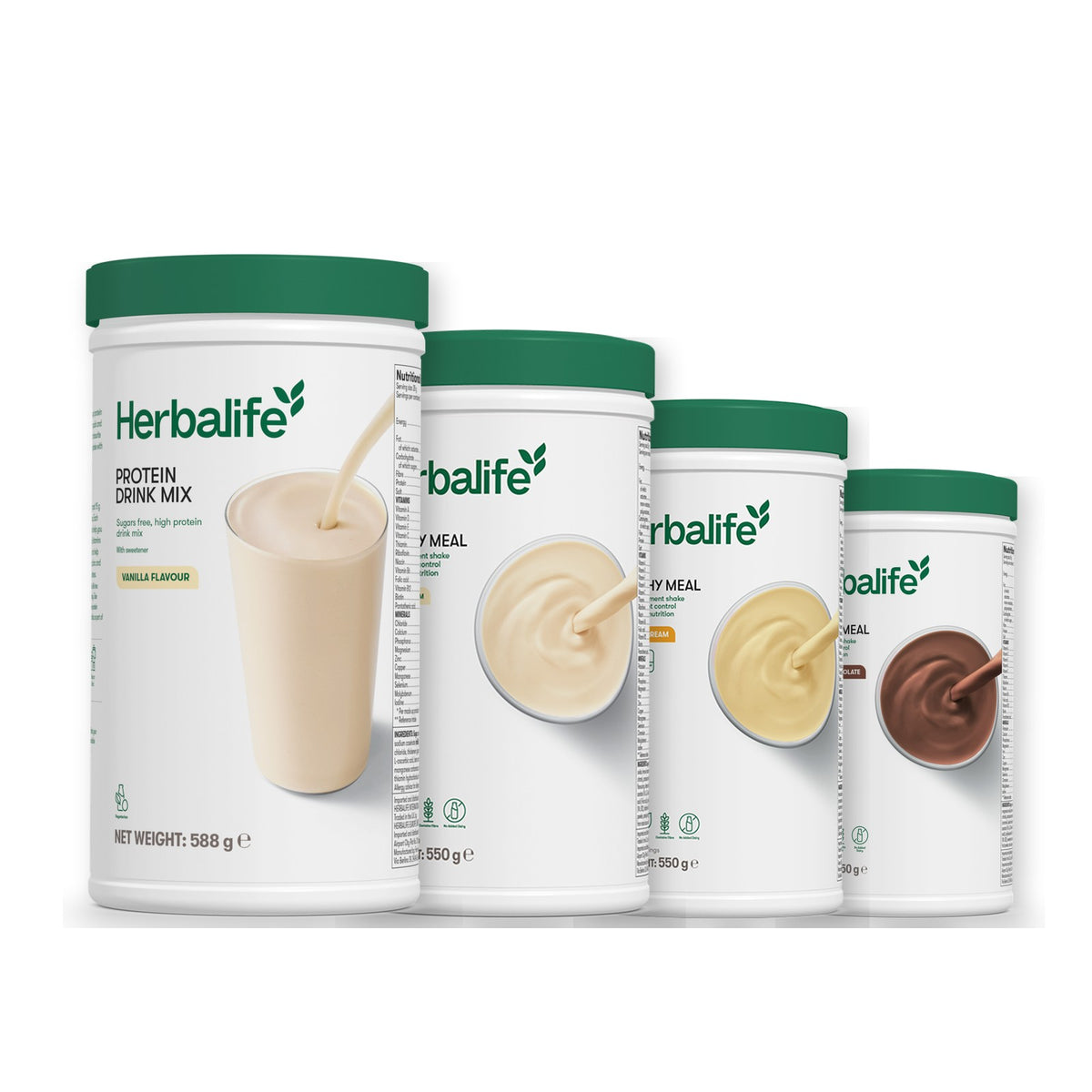 Protein Drink Mix with Formula 1 Vanilla plus 2 flavours of your choice - Banana Cream / Chocolate
