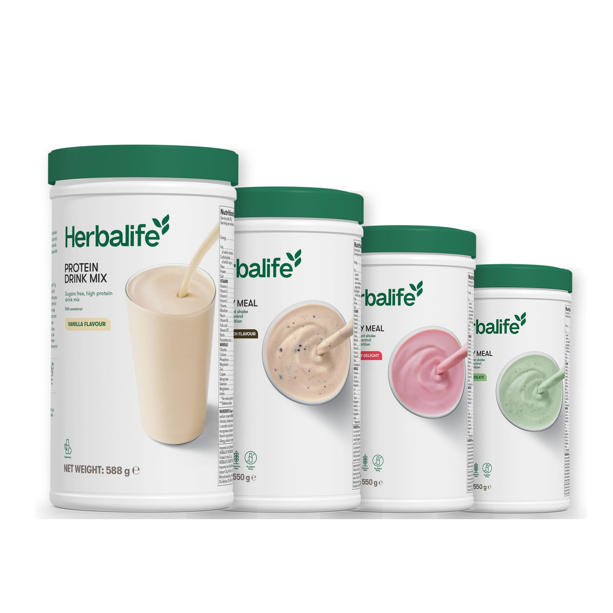 Protein Drink Mix with Formula 1 Cookie Crunch plus 2 flavours of your choice - Strawberry / Mint Chocolate