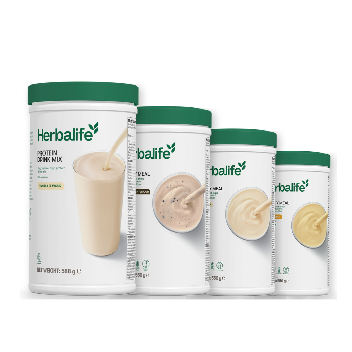 Protein Drink Mix with Formula 1 Cookie Crunch plus 2 flavours of your choice - Vanilla / Banana Cream
