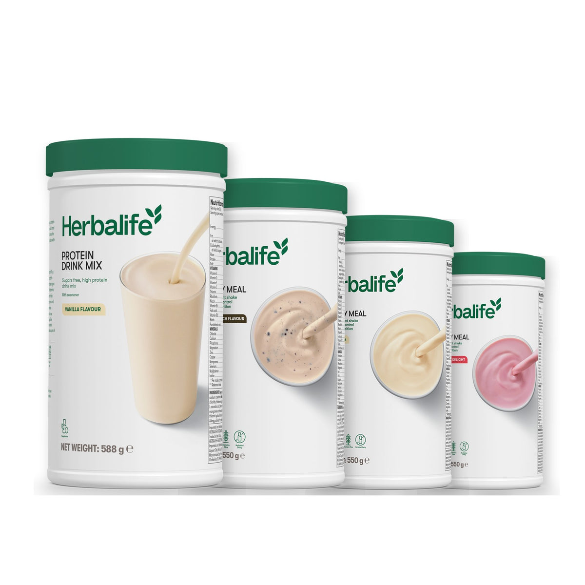 Protein Drink Mix with Formula 1 Cookie Crunch plus 2 flavours of your choice - Vanilla / Strawberry