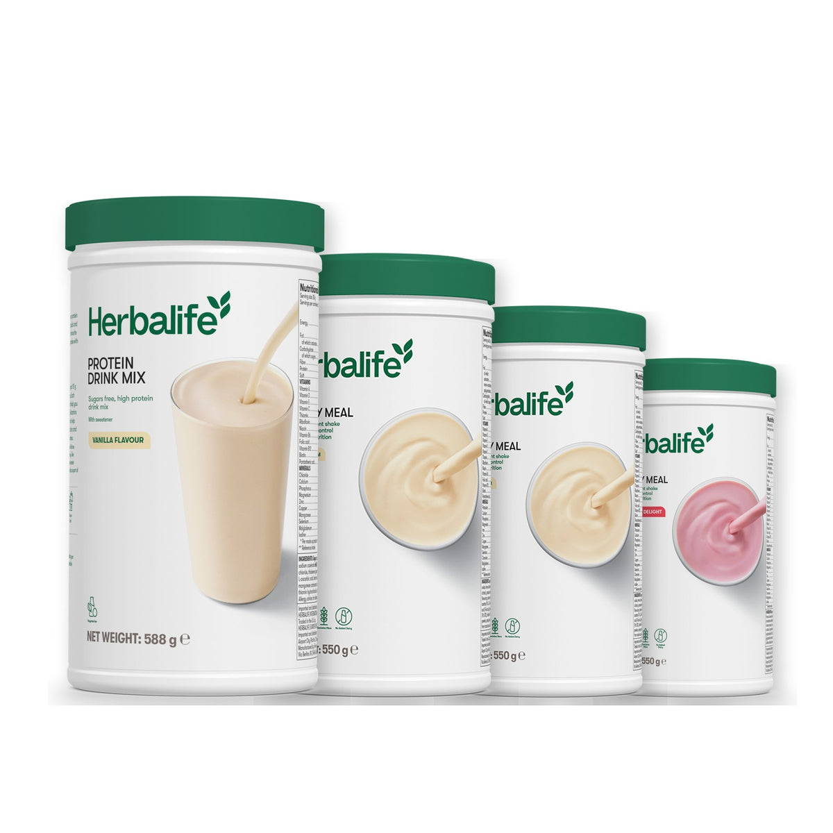 Protein Drink Mix with Formula 1 Vanilla plus 2 flavours of your choice - Vanilla / Strawberry