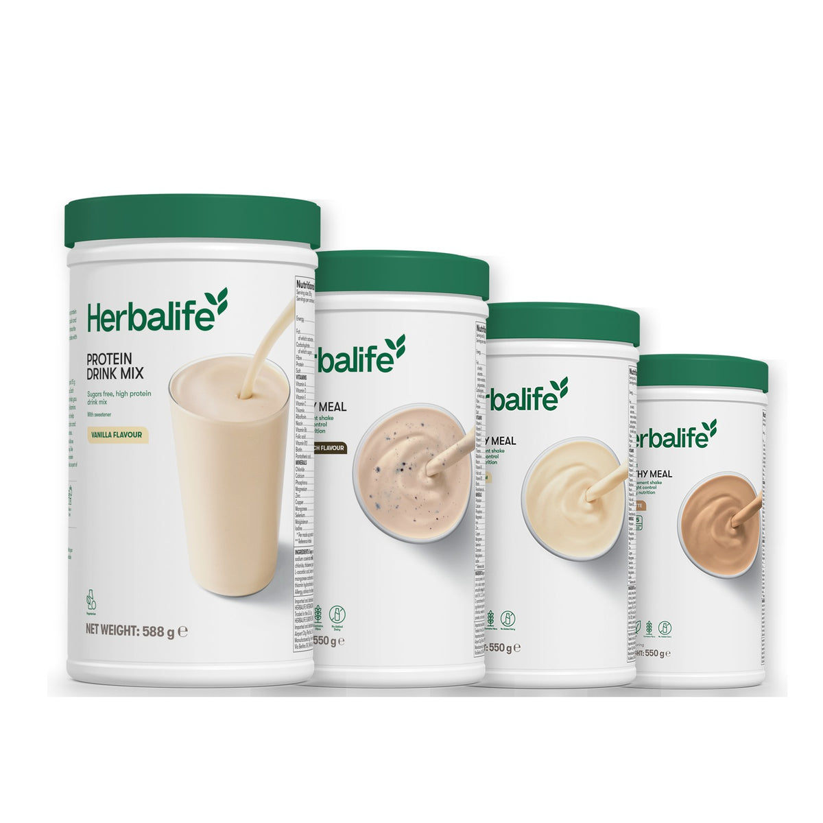 Protein Drink Mix with Formula 1 Cookie Crunch plus 2 flavours of your choice - Vanilla / Cafe Latte