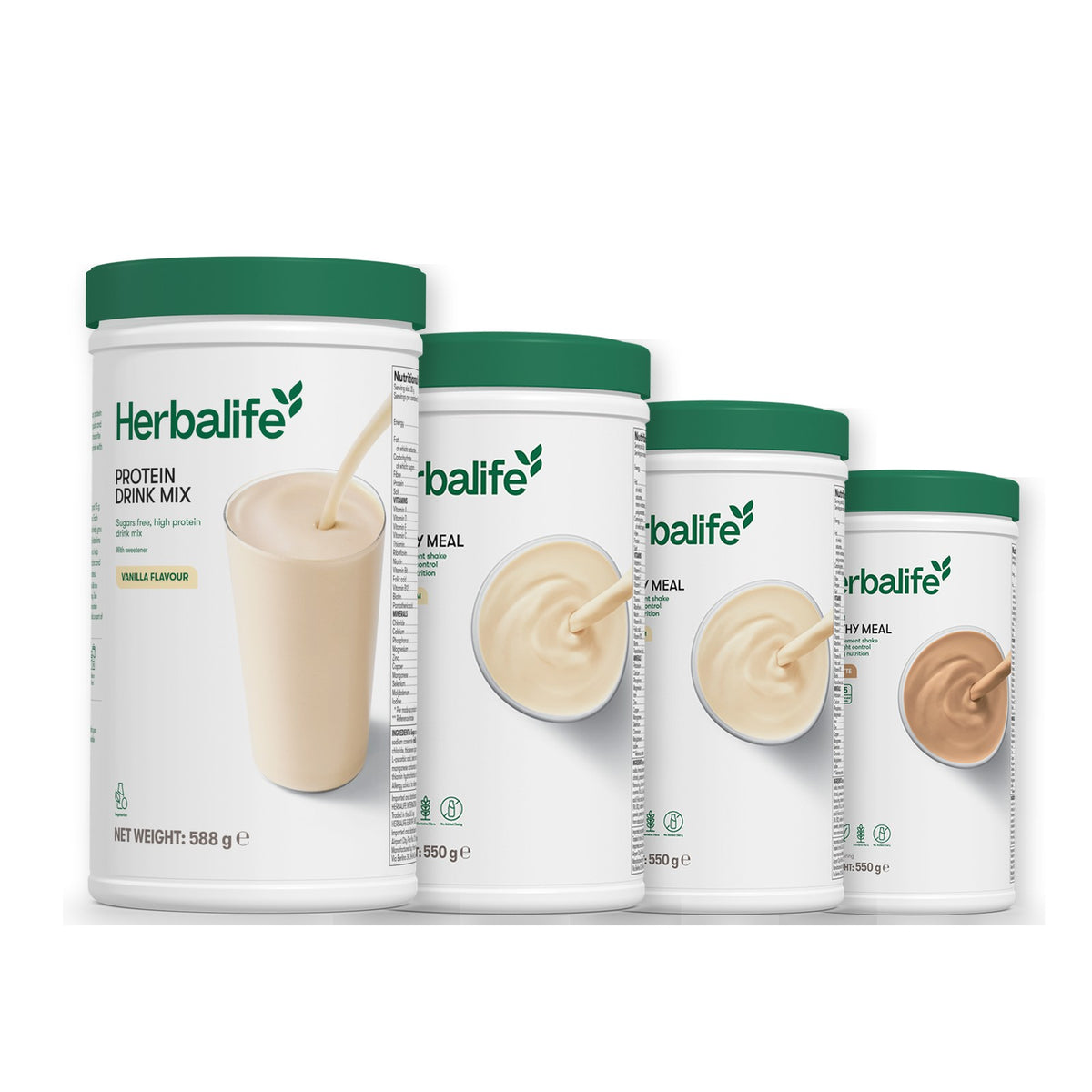 Protein Drink Mix with Formula 1 Vanilla plus 2 flavours of your choice - Vanilla / Cafe Latte