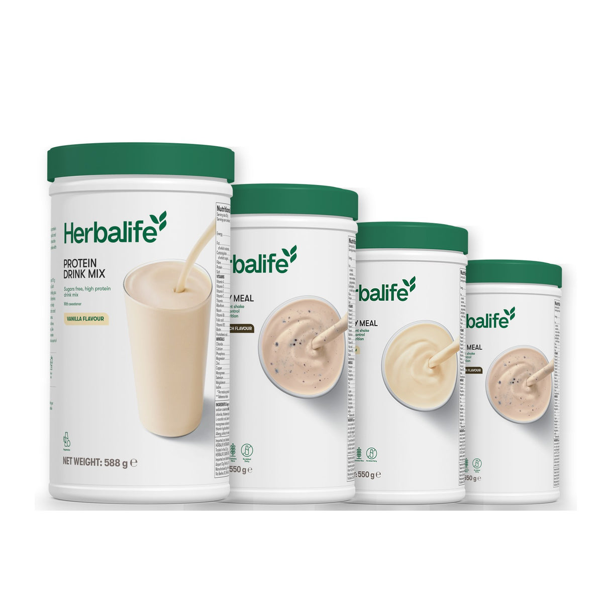 Protein Drink Mix with Formula 1 Cookie Crunch plus 2 flavours of your choice - Vanilla / Cookie Crunch