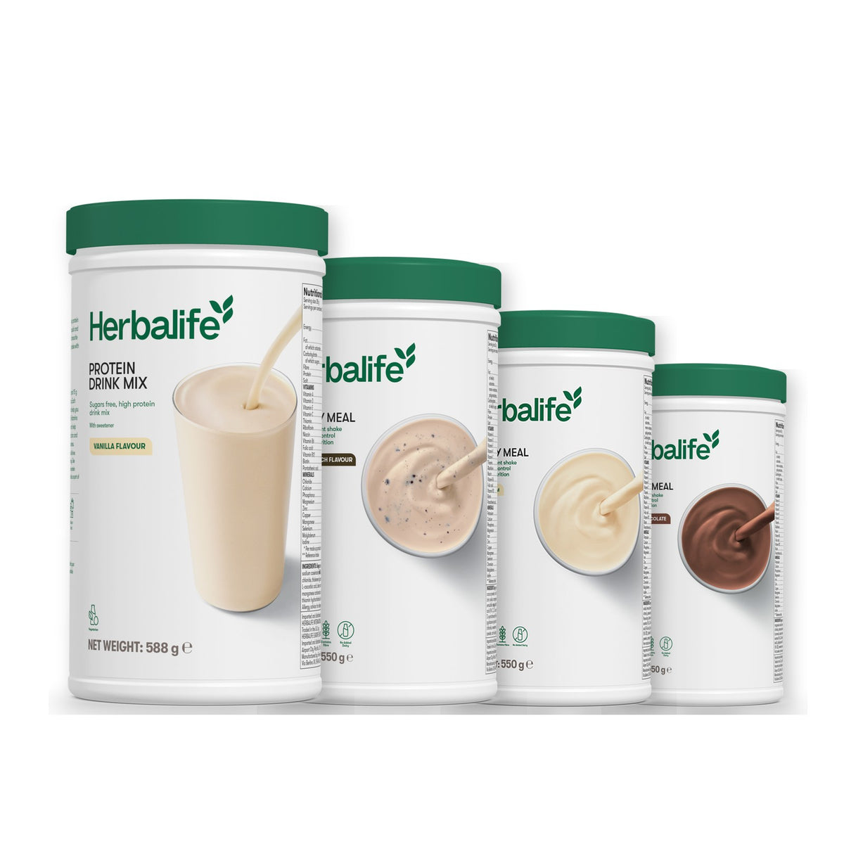 Protein Drink Mix with Formula 1 Cookie Crunch plus 2 flavours of your choice - Vanilla / Chocolate