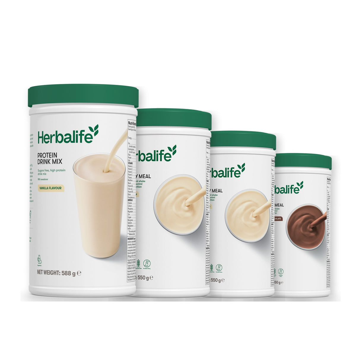 Protein Drink Mix with Formula 1 Vanilla plus 2 flavours of your choice - Vanilla / Chocolate