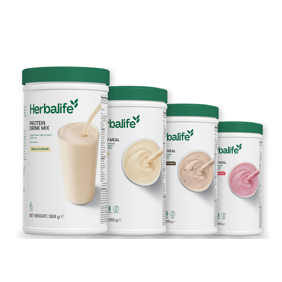 Protein Drink Mix with Formula 1 Vanilla plus 2 flavours of your choice - Cookie Crunch / Strawberry