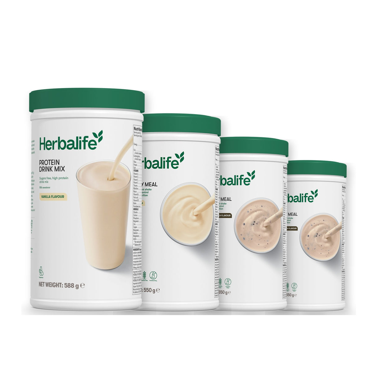 Protein Drink Mix with Formula 1 Vanilla plus 2 flavours of your choice - Cookie Crunch / Cookie Crunch
