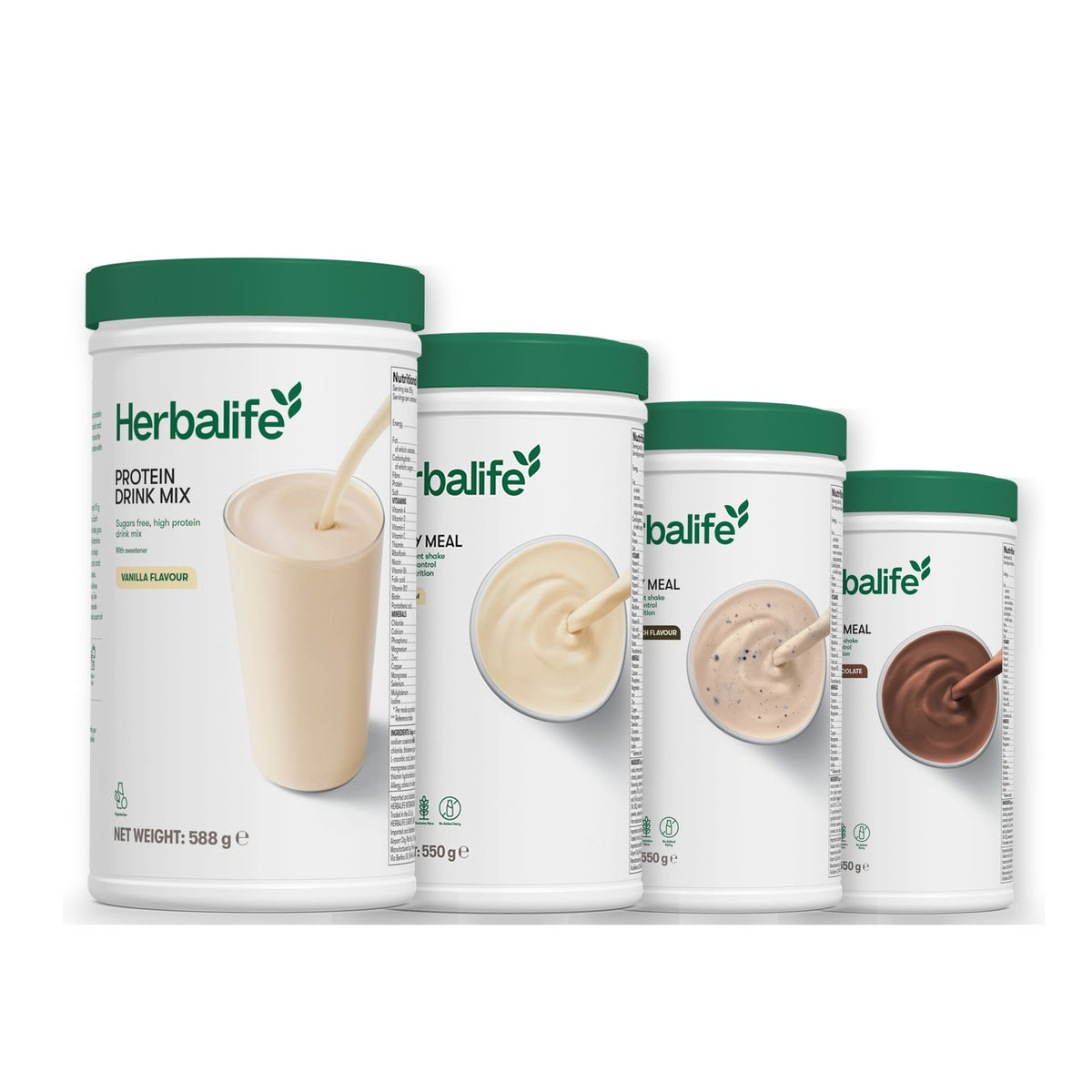 Protein Drink Mix with Formula 1 Vanilla plus 2 flavours of your choice - Cookie Crunch / Chocolate