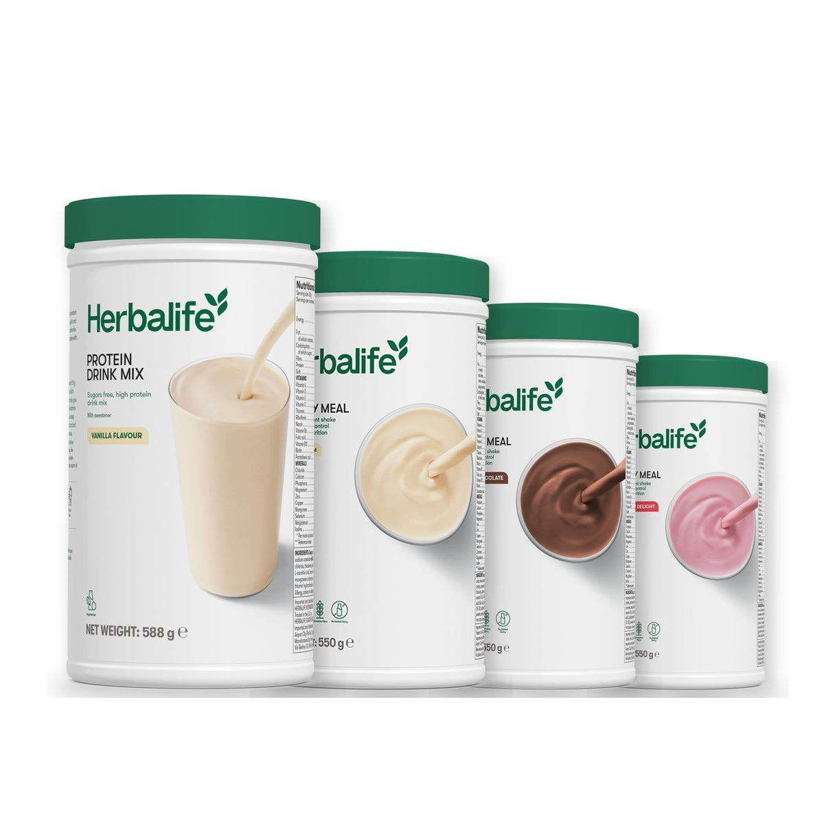 Protein Drink Mix with Formula 1 Vanilla plus 2 flavours of your choice - Chocolate / Strawberry