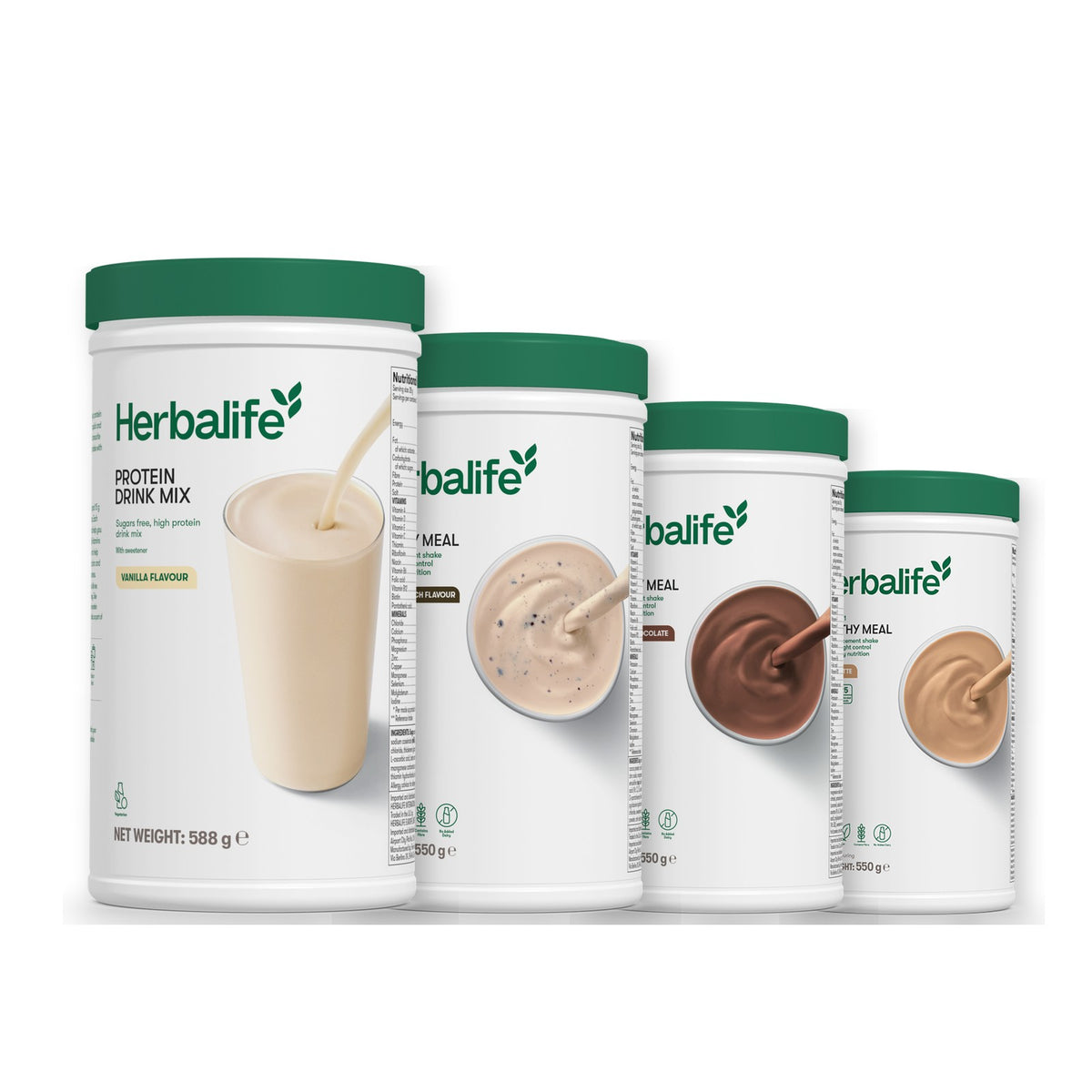 Protein Drink Mix with Formula 1 Cookie Crunch plus 2 flavours of your choice - Chocolate / Cafe Latte