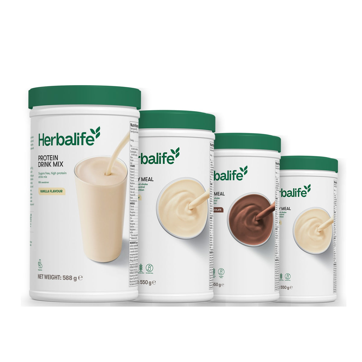 Protein Drink Mix with Formula 1 Vanilla plus 2 flavours of your choice - Chocolate / Vanilla