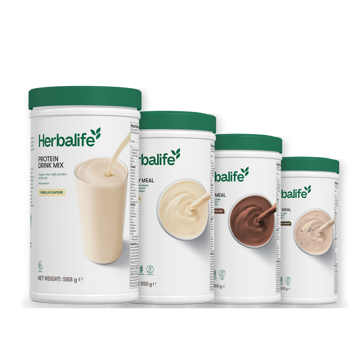 Protein Drink Mix with Formula 1 Vanilla plus 2 flavours of your choice - Chocolate / Cookie Crunch