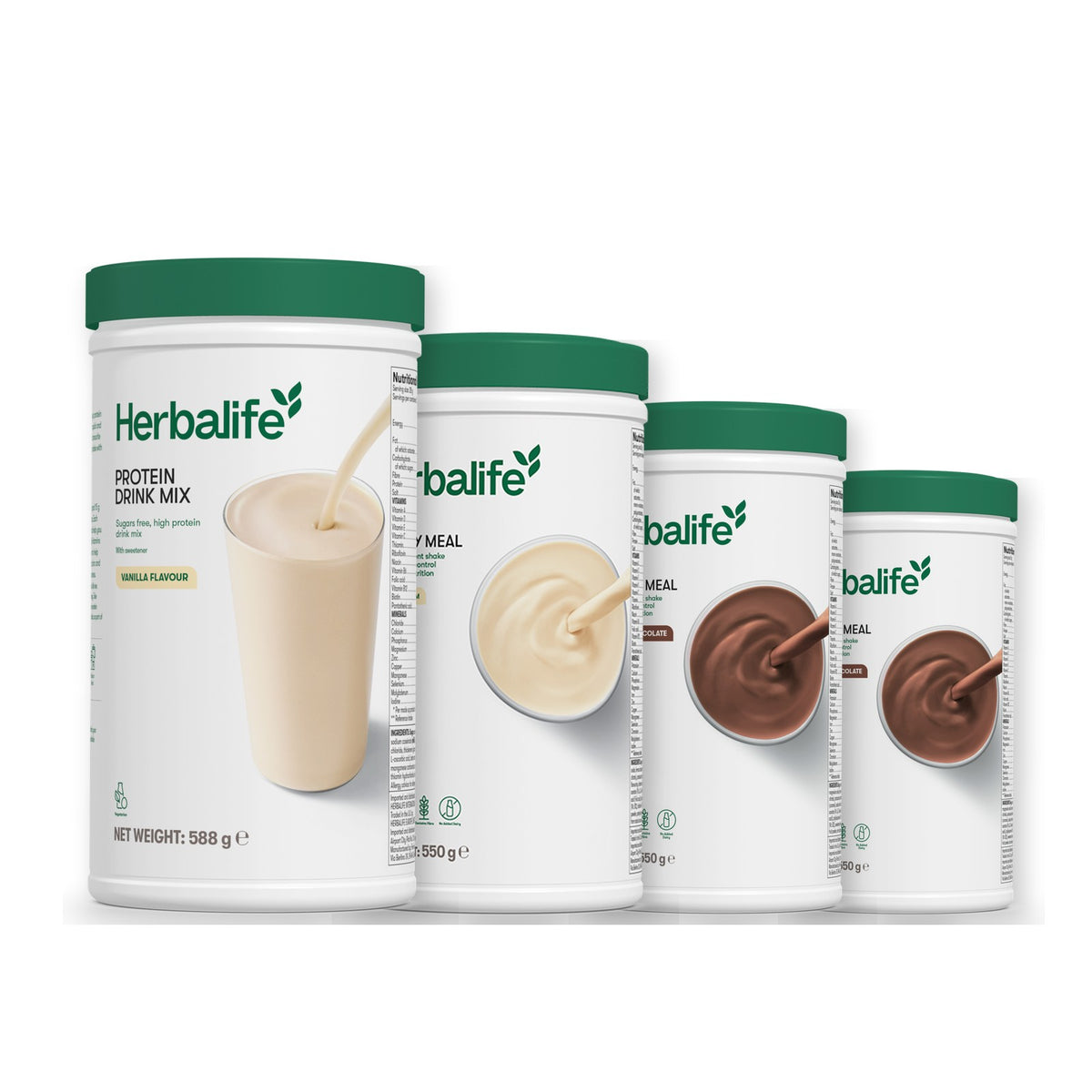 Protein Drink Mix with Formula 1 Vanilla plus 2 flavours of your choice - Chocolate / Chocolate