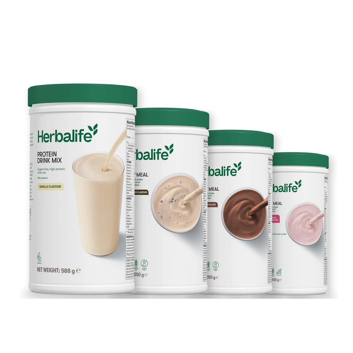 Protein Drink Mix with Formula 1 Cookie Crunch plus 2 flavours of your choice - Chocolate / Free From Raspberry & White Chocolate