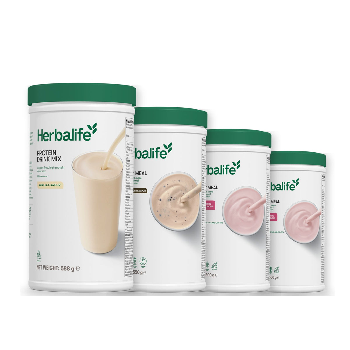 Protein Drink Mix with Formula 1 Cookie Crunch plus 2 flavours of your choice - Free From Raspberry & White Chocolate / Free From Raspberry & White Chocolate