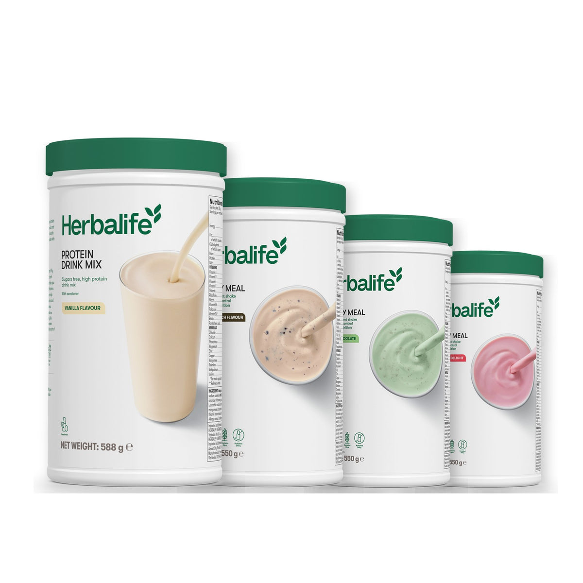Protein Drink Mix with Formula 1 Cookie Crunch plus 2 flavours of your choice - Mint Chocolate / Strawberry