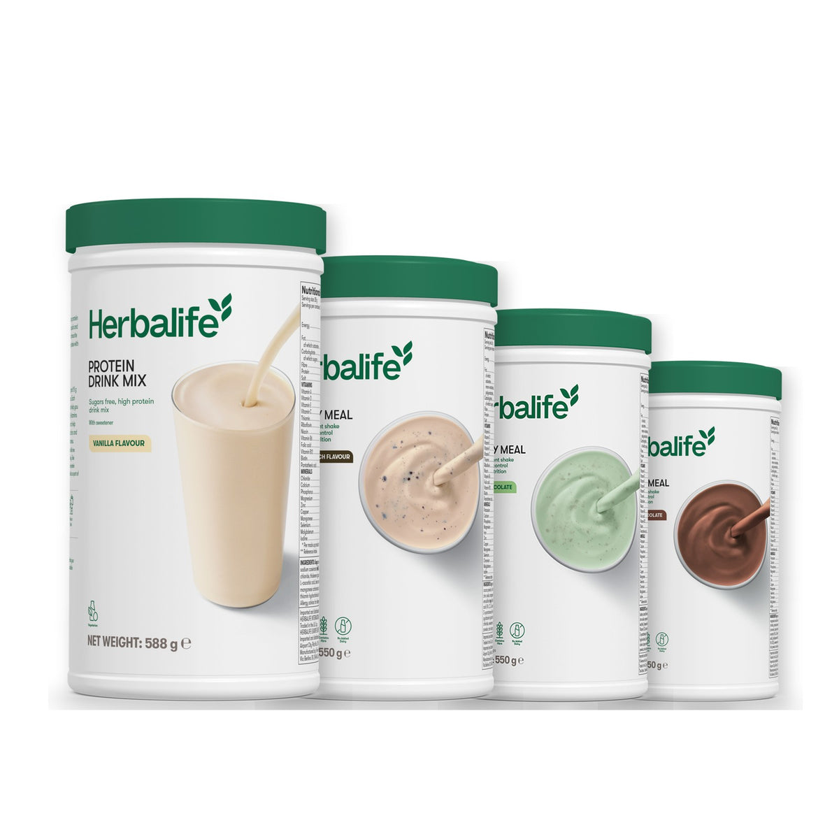 Protein Drink Mix with Formula 1 Cookie Crunch plus 2 flavours of your choice - Mint Chocolate / Chocolate