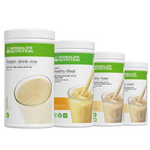 Protein Drink Mix + x3 F1 Shakes - BANANA CREAM + 2 Flavours of Your Choice
