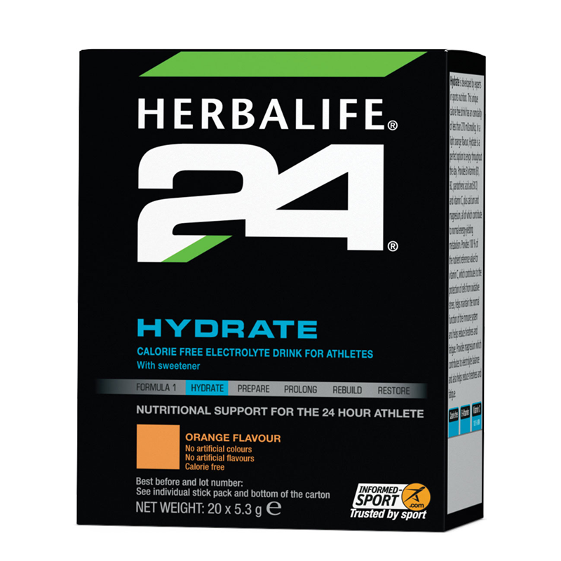 Hydrate Orange 20 stick packs - Lose Weight Feel Great