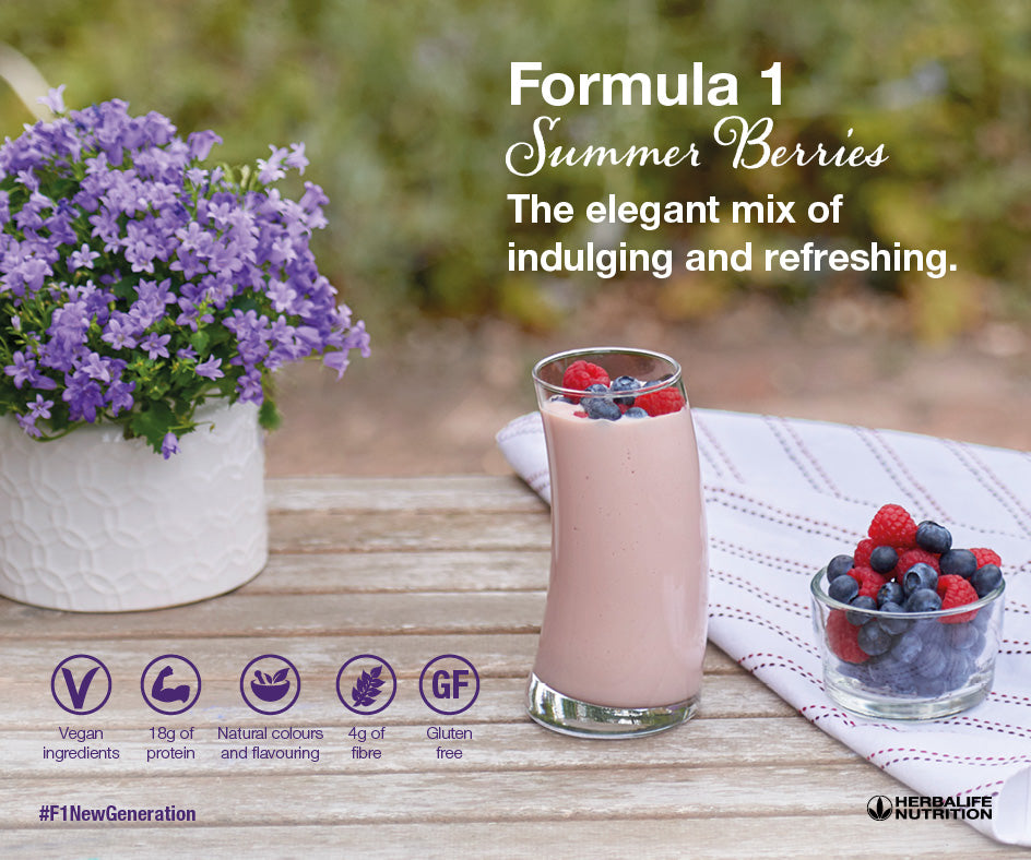 Formula 1 Nutritional Shake Mix Summer Berries 550g Out of Stock - Lose Weight Feel Great