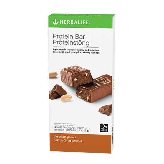 Protein Bars Chocolate Peanut 14 bars per box - Lose Weight Feel Great
